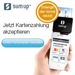 Kartenzahlung per Smartphone via sumup.de
